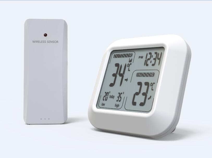 OEM Thermometer Hygrometer Automatic Moonphase Wireless Temperature Monitoring
