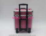 Large Storage Space Aluminium Beauty Case On Wheels 440 X 280 X 345 Mm