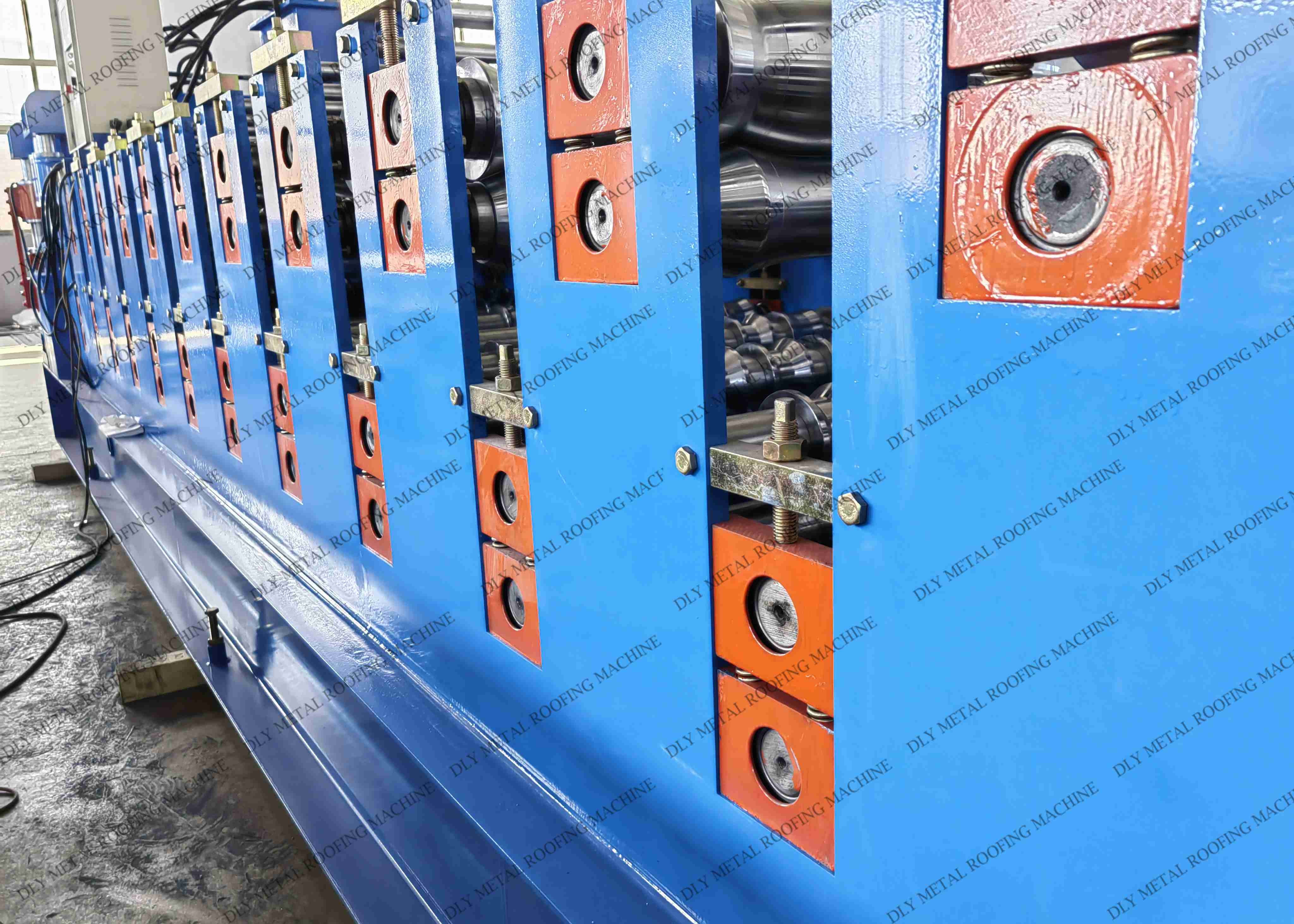 4kw Standing Seam Metal Roofing Machine 380v For Galvanized Sheet