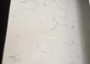 Quality White Quartz Stone Countertops , marble quartz countertops QS508 wholesale
