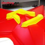 Outdoor large 3D irregular polygon visible advertising light box
