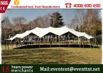Square Solar Second Hand Marquee Tent , Heavy Duty Gazebo Canopy For Outdoor