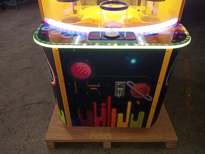 Quik Drop Arcade Ticket Game, Ball Drop Lottery Redemption Game Machine For Sale