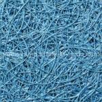 Ceiling Decoration with Colorful Acoustic Panels and Fiber Wood Wool Cement