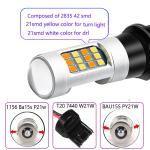 OEM Auto 1157 Led T20 Led Brake And Turn Signal Lights 2835 7443 Car White