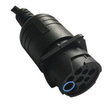 Green Deutsch 9-Pin J1939 Male to OBD2 OBD-II Female and J1939 Female CAN Bus Y Cable