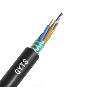Quality Outdoor Fiber Optic Cable Single Mode Gyts 4 Core Stranded Loose Tube wholesale