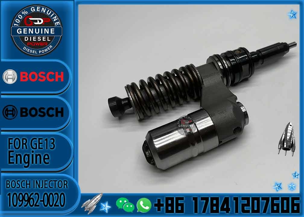 Huida Original Or OEM Common Rail Fuel Injector Assembly 0986445102 0986445103 0986455002 107755-0420 109962-0020
