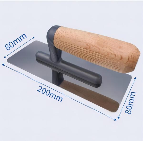 Industrial Grade Stainless Steel Trowel Groover Set for Perfect Concrete