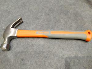 Quality 8OZ-24OZ steel claw hammer( XL0009) with polishing surface and durable double color rubber handle wholesale