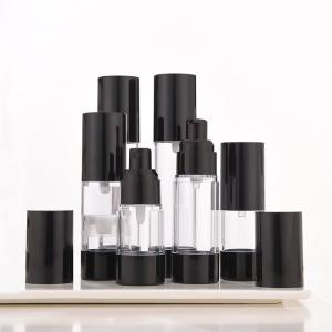 Quality AS Base Material Luxury Empty Airless Spray Pump Bottles 15ml 30ml 50ml 80ml 100ml 120ml for Travel Skincare Convenience wholesale