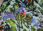 Durable Twill Polyester Fabric Heat Transfer Printed For Sport Shoes
