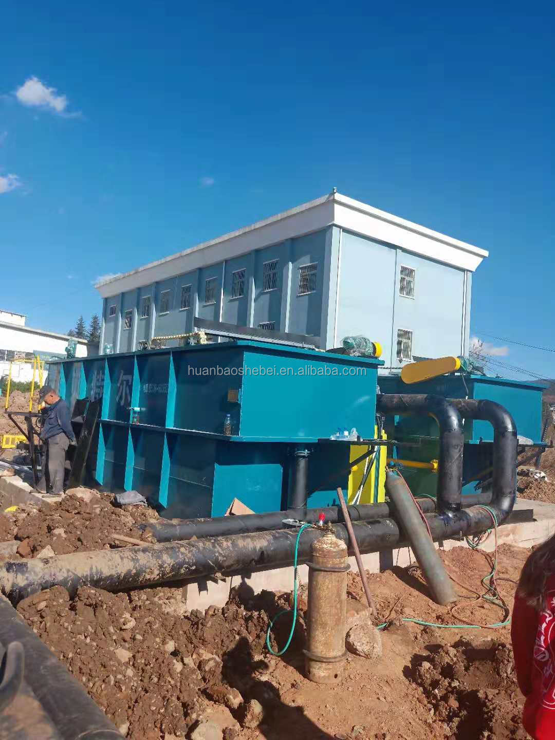 Automatic Dissolved Air Flotation Machine for Food Processing Wastewater Purification