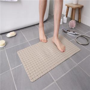 Quality Hotel Anti Slip Bathtub Rug Grey Bathroom Pvc Floor Mats wholesale