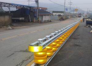 Quality Traffic Safety Eva Buckets Rolling Anti Crash Guardrail Road Roller Barrier wholesale