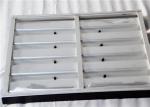 Four Part 0.7mm 600x400x36mm Baguette Baking Pan