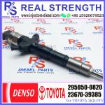 23670-30380 TOYOTA Fuel Injector 295050-0820 For Toyota Dyna 1KD-FTV D-4D Dutro