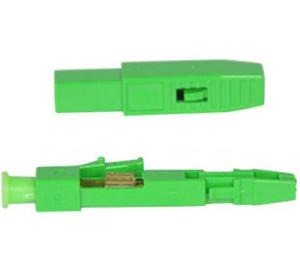 Quality LC APC Singlemode Fiber Optic Connector Pre Polished Ferrule Field Assembly Connector wholesale