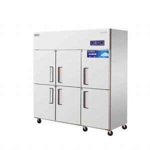 Quality Six Door Stainless Steel Freezer Meat Ice Cream Fresh Keeping wholesale