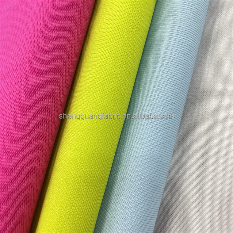 Sample of free and cheap jersey polyester material textile 100% polyester fabric for sports shoe and bags