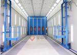 Lift Man In Paint Room Truck Paint Spray Booth With 3D Lifting Platform