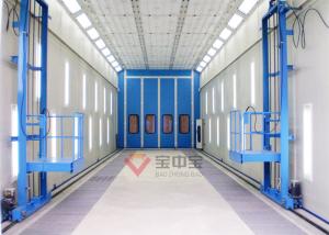 Quality 3D Lift Working Platform for Customized Bus Paint Booth Drive throught Spray booth wholesale