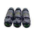 IP67 Waterproof Circular Connector With PA6 Nylon Material And Gilded Brass