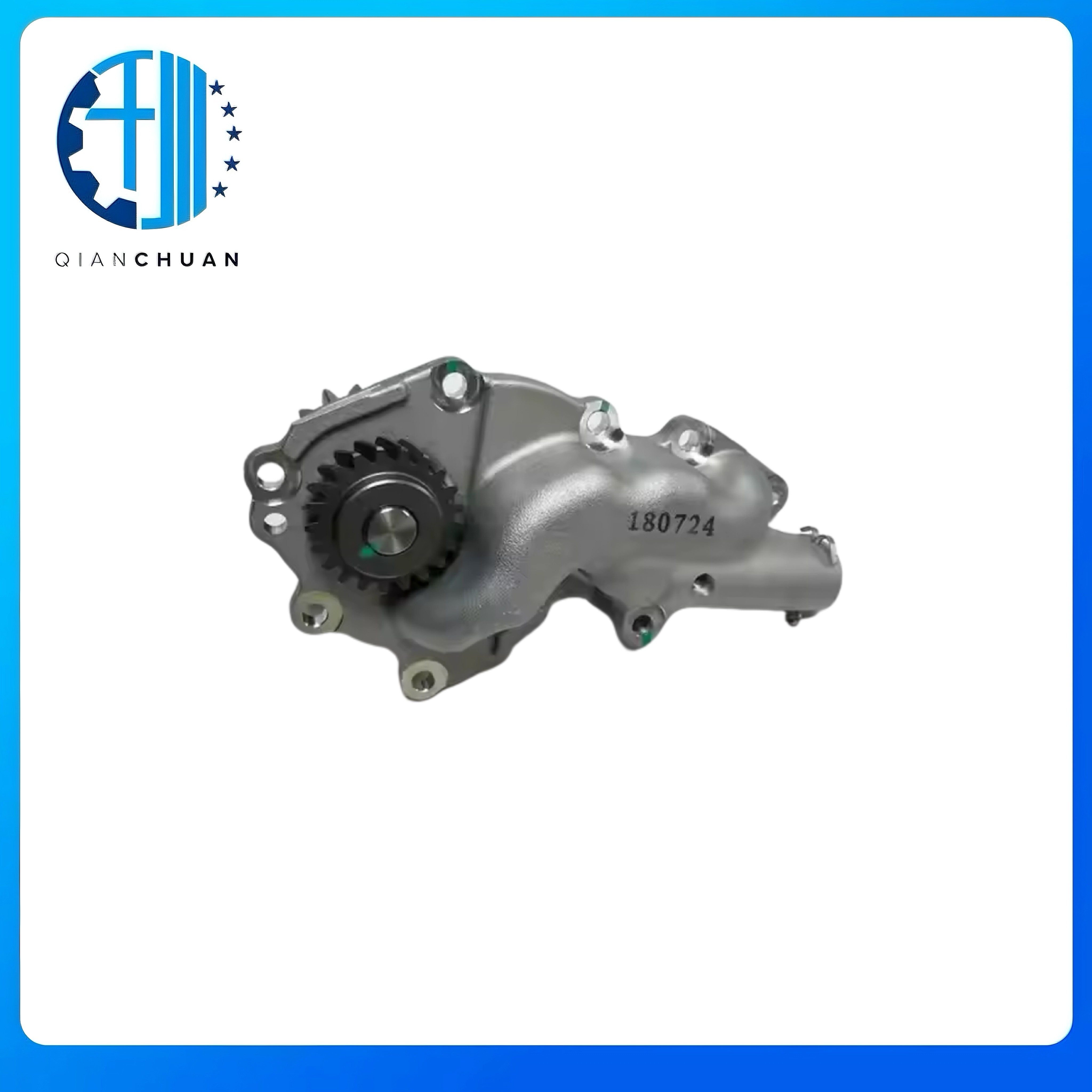 Oil Pump 15110-2160C for Kobelco SK200-8 SK250-8 SK260-8 SK350-8 Excavator Engine Spare Parts