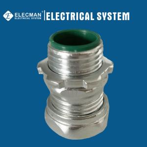 Quality Steel EMT Connector Compression Insulated Type 1/2&quot; wholesale
