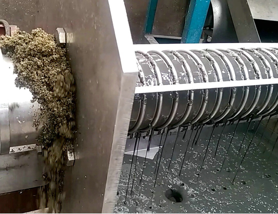 Garbage and Rubbish Dewatering Machine for Waste Recycling in Condition