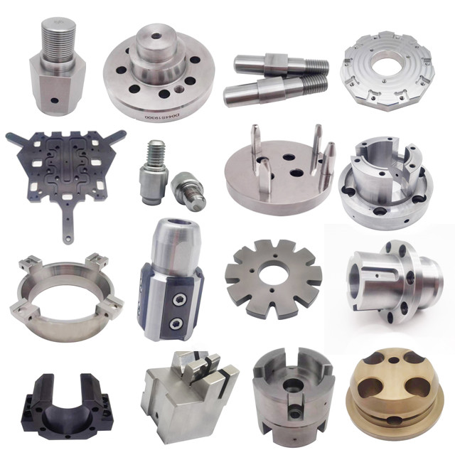 High Precision CNC Machining Services for Aluminum Brass Copper Parts Customized Color