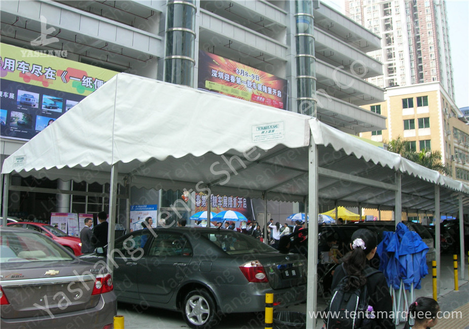 Outdoor PVC Fabric Cover Pressed Extruded Aluminum Frame Car Exhibition Tent