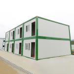 BOX SPACE Factory Price Steel Frame Fiberglass Sandwich Panel Modular House