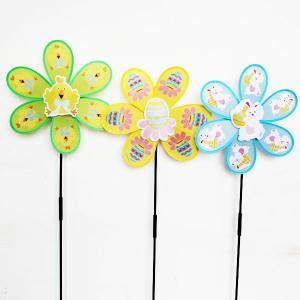 Quality Easter windmill Yard Stake Chicken Egg Bunny wholesale
