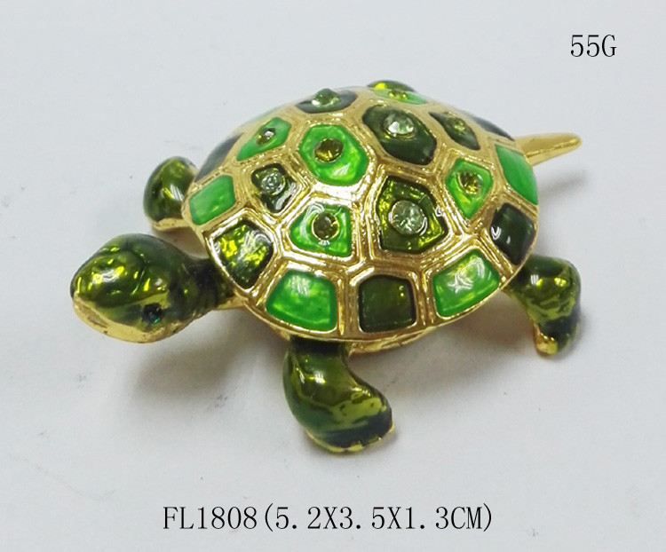 Mini Sea Turtle Trinket Box Decorative Storage Box for Jewelries mini Turtle trinket jewelry box