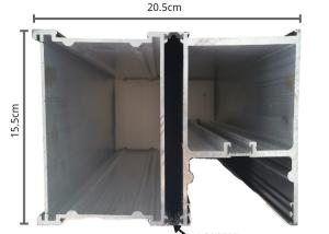 Quality Anodized T3 T4 T5 Conservatory Aluminium Profiles Home Decoration wholesale