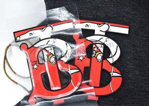 Quality Personalised Iron On Stickers Heat Transfer Clothing Labels wholesale