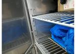 AISI 304 SS Exterior Commercial 4 Door Reach - In Freezer , Digital Temperature