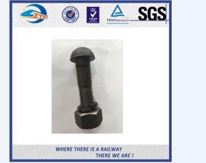 ZhongYue grade 8.8 DHG railway bolts hook bolt railway sleeper