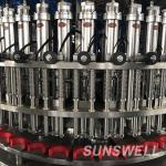 Carbonated Beverage Can Filling Machine Electronic Measuring Cup 4000BPH 50HZ