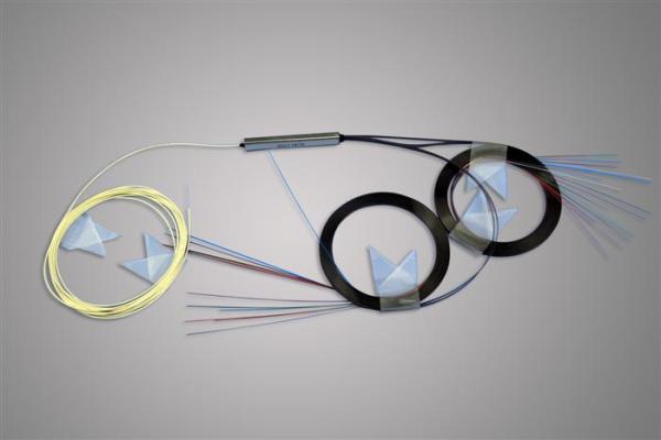 PLC Fiber Optic Cable Splitter Tcordial GR-1221 And GR-1209 Compliance For CATV