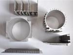 0.3T 5.85m Aluminum Extrusion Profiles LED Aluminum Heatsink Extrusion Profiles