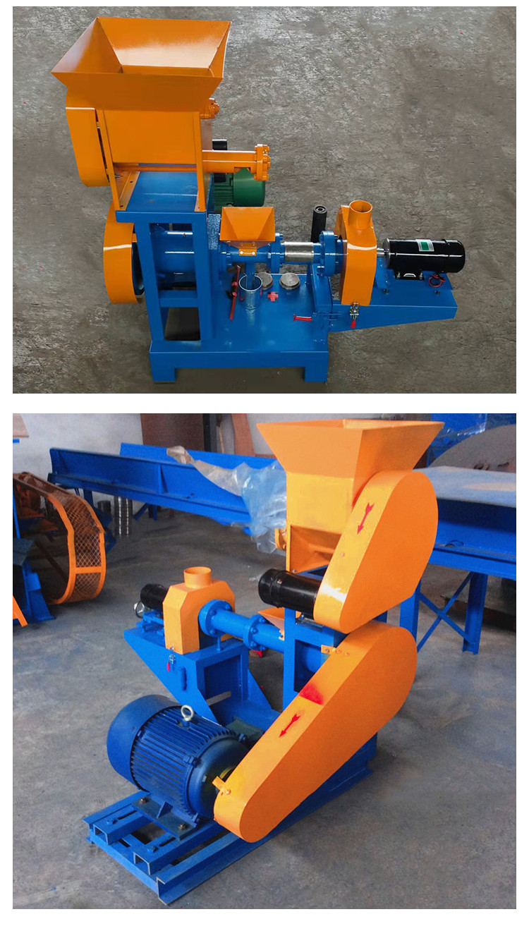 Fish Food Manufacturing Machine Floating Fish Feed Mill Machine Pellet Extruder 7.5 Ton/H