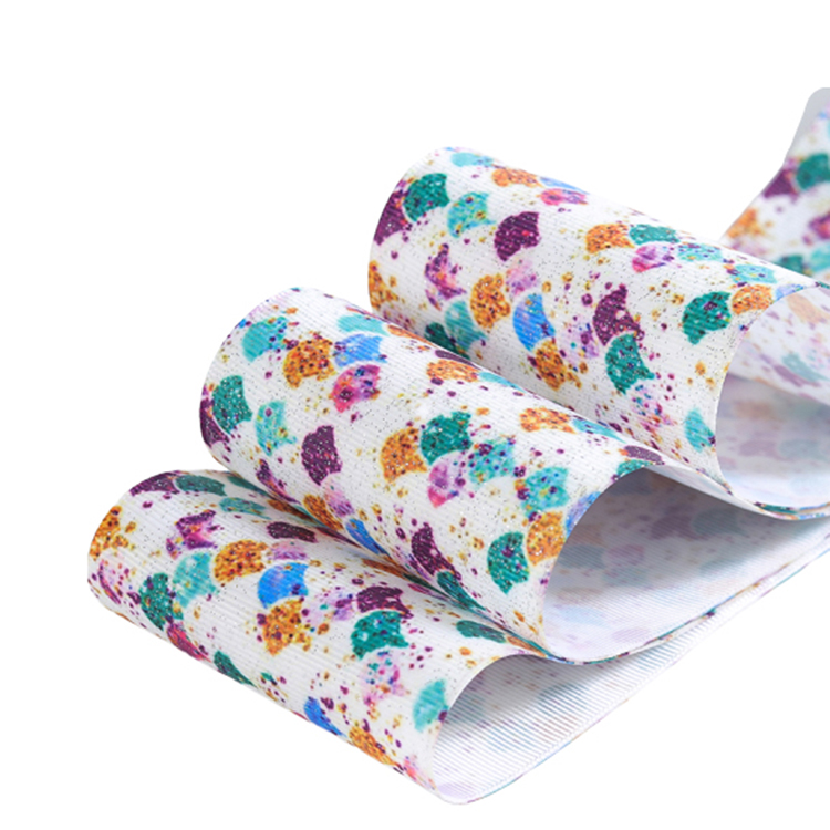 Dot Printing Personalised Printed Ribbon Solid Color Patterned Single Face