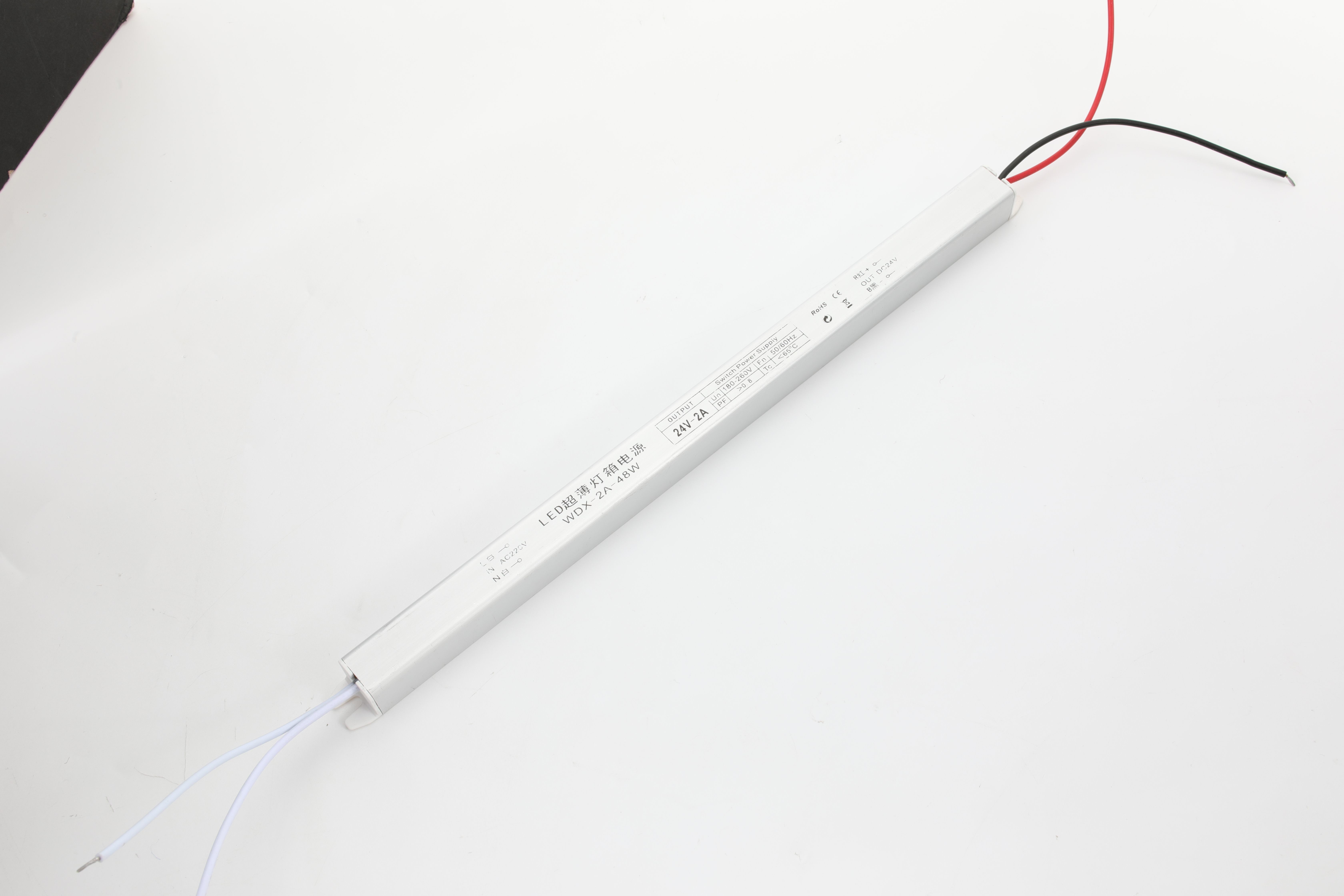 48W Light Box Power Supply 24V 4A 2A 12 Volt LED Power Supply