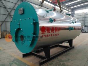Quality Most Efficient Natural Gas Boiler Furnace 3 Pass Fire Tube Boiler ISO SGS CE wholesale