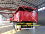 Sinotruk 45t Side Wall Cargo Heavy Duty Semi Trailers Tri Fuwa Axles