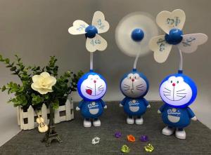Quality Cartoon cat rechargeable fan, usb fan, desktop small night lights wholesale