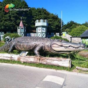 Quality Life Size Animatronic Crocodile 3 meters wholesale