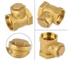 DN50 Female Thread Brass Non Return Swing Check Valve 232PSI